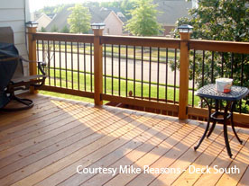 sustainable garapa decking