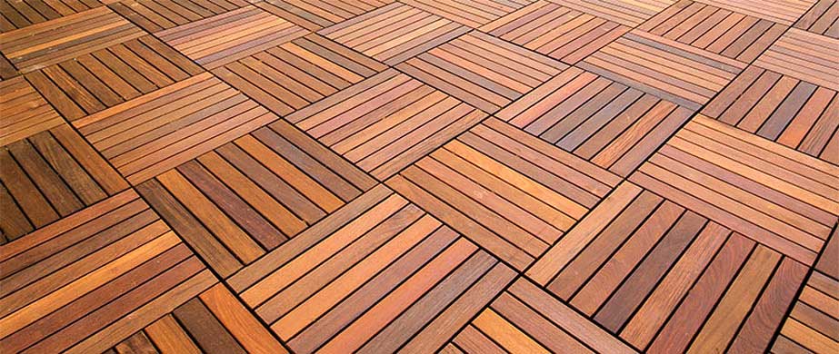 Real Ipe Deck Tiles