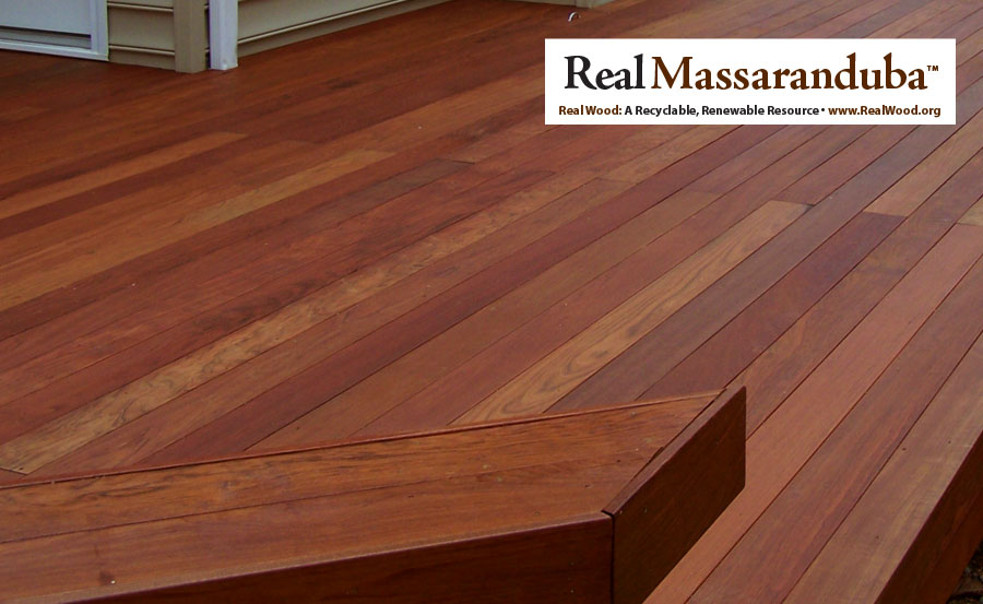 Massaranduba decking wood