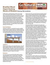 Decking words of wisdom