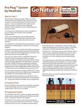 Headcoat Pro Plug Fastener System