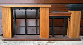 brazilian hardwood railing lumber