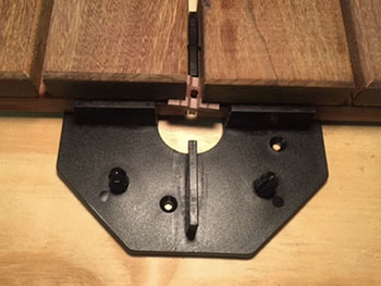 Ipe Deck Tiles Installation Step 2